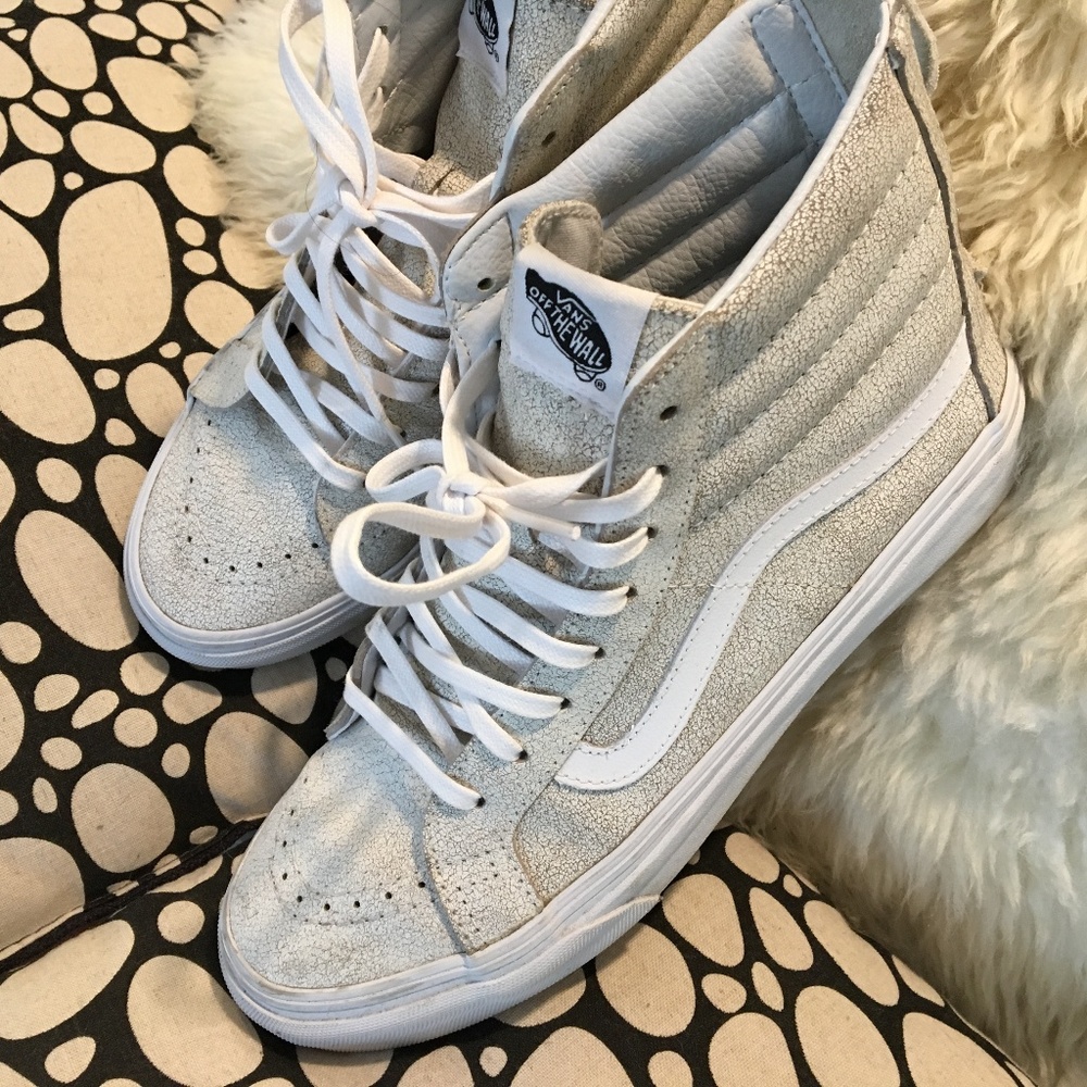 Vans Crackle Suede Sk8-Hi Shoes